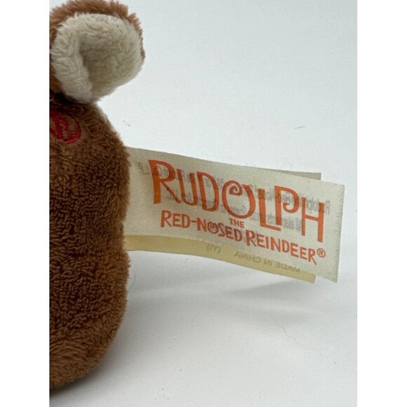 Rudolph The Red Nose Reindeer 5” Plush Tested- Plays Music - Picture 4 of 6